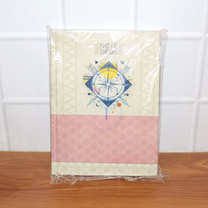 Hardbound Diary & Notebook (1 Pc / 100 Pages / 240x180mm) by Your Brand