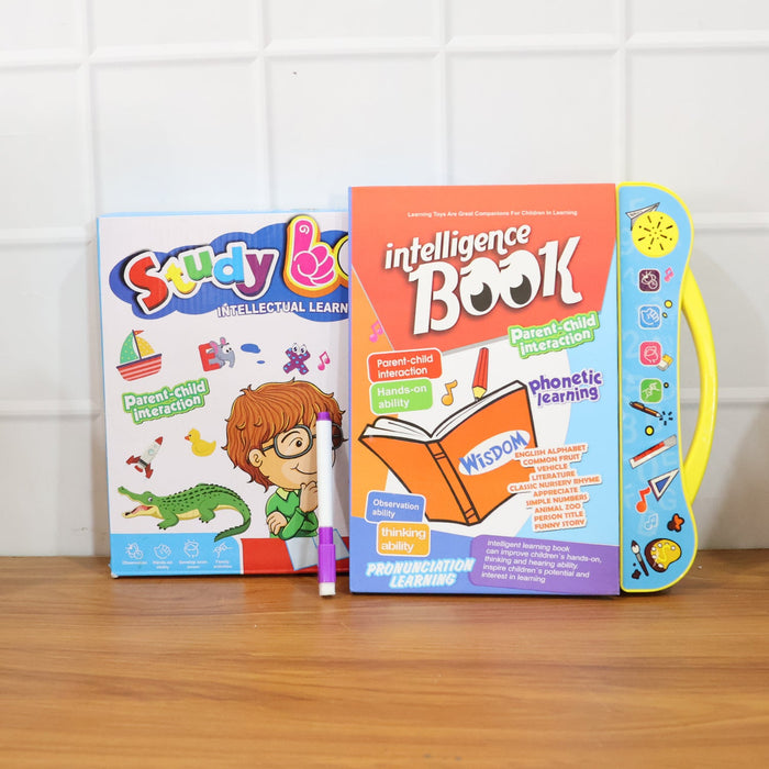 Interactive Intelligence Learning Book with Sound & Phonics (1 Set) by Your Brand