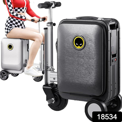 Electric Suitcase Smart Scooter – Riding Luggage with Removable Power (1 Pc) by Your Brand