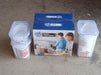 Food storage set with airtight and leak-proof features