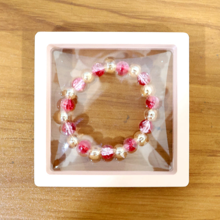 Elegant Beaded Stretch Bracelet (1 Pc) by Your Brand