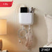 Multi-Purpose Plastic Wall Mounted Mobile Charging Holder (1 Pc) by Your Brand