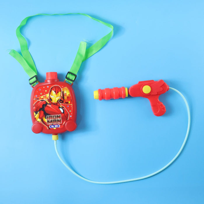 Kids Backpack Style Water Gun with Tank and Pipe Set, Pichkari (1 Set) by Your Brand