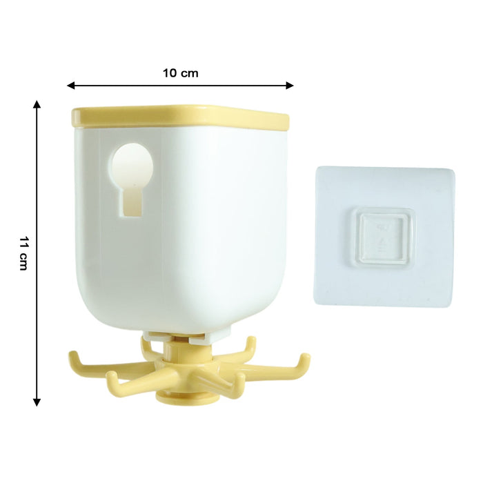 360° Rotating Storage Heavy Duty Sticky Wall Hook (1 Pc)