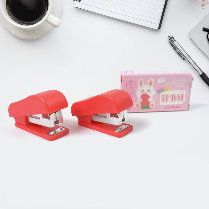 Mini Stapler with Staples / Pin Set (2 Pc) by Your Brand