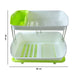 kitchen countertop dish drying stand organizer