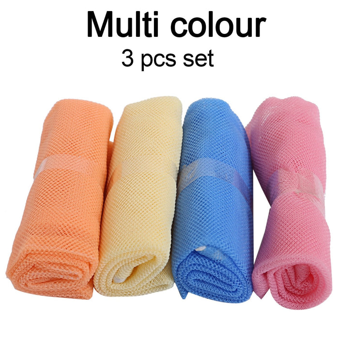 Fridge Bags for Fruits and Vegetables with Zip Net (Multicolour) by Your Brand