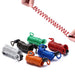 3-Digit Travel Combination Lock of Zinc Alloy, Small Safe Combination Padlock Resettable Number Lock Small Colorful Code Locks for Lockers Suitcases Luggage With Safety Lanyard Spring Coil Wire Disc Brake Lock Reminder Cable by Your Brand