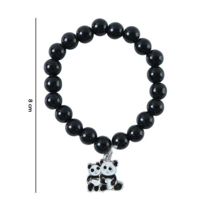 Premium Multicolor Pastel Bead Stretch Bracelet (1 Pc) by Your Brand