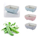 Rotatable BPA-free strainer bowl for efficient washing