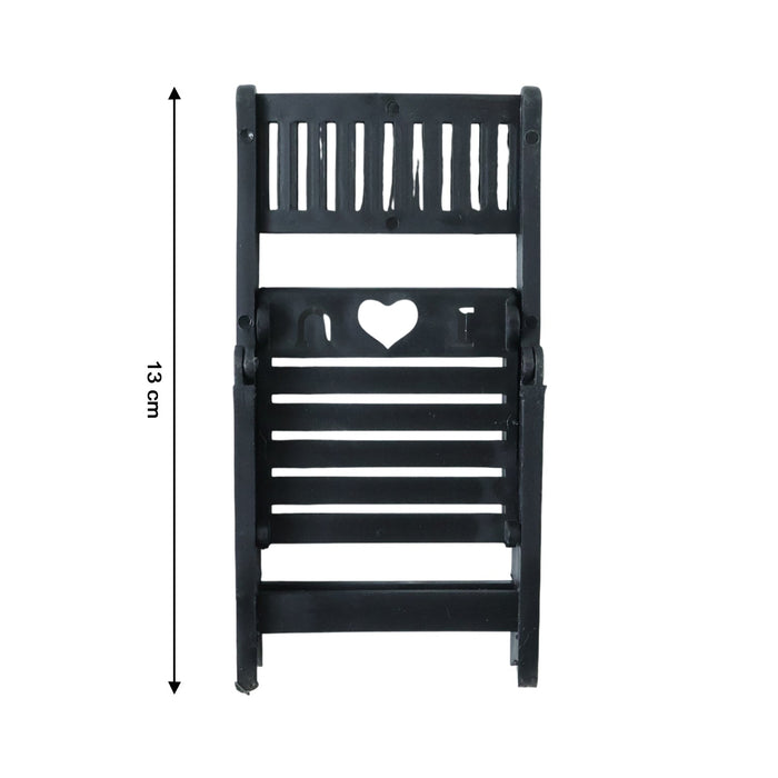 Mini Chair Shape Mobile Stand Holder (1 Pc / Balck Color) by Your Brand