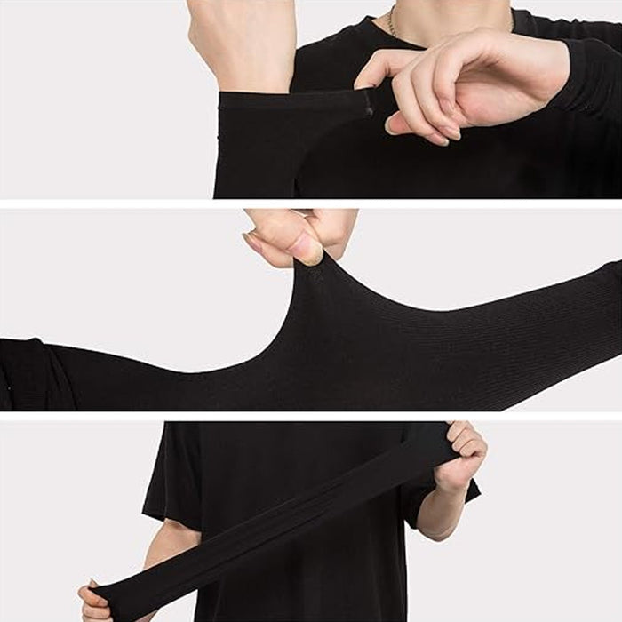 Stretchable Elbow Support Compression Sleeves (1 Pair) by Your Brand