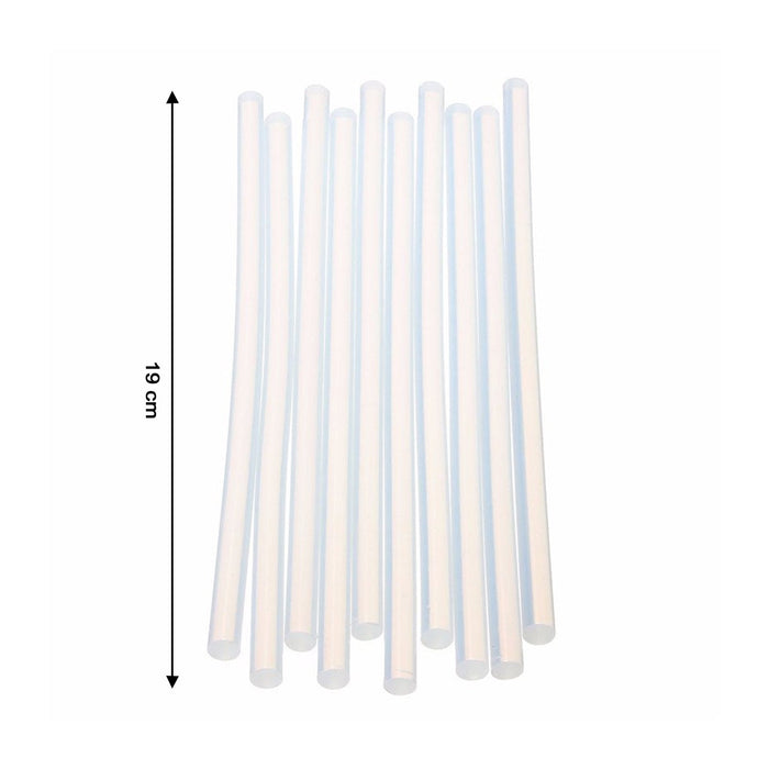 Transparent Hot Melt Glue Sticks (10 Pc Set) by Your Brand