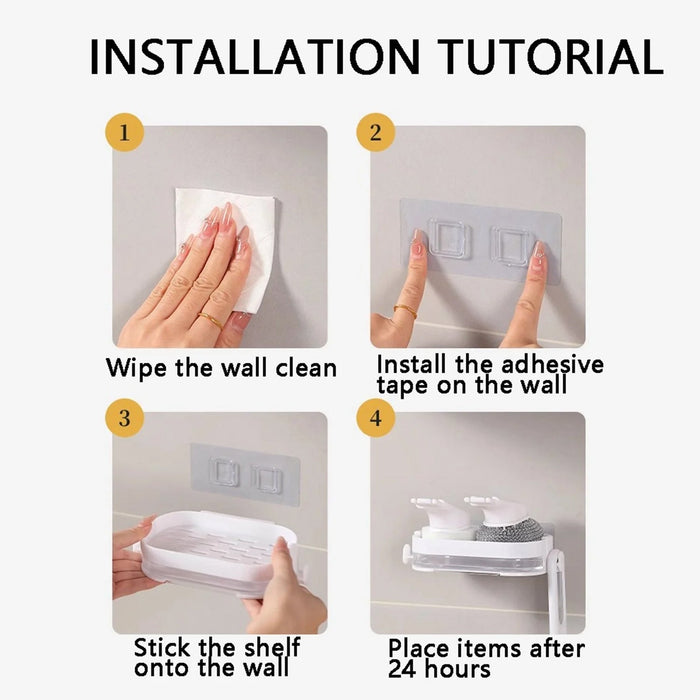Multi-Function Wall Mounted Cleaning Combo Set (1 Set) by Your Brand