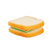 Sandwich Shaped Note / Sticky Notes / Memo Notes, Unique Mini Notes (Multicolor) by Your Brand