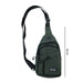 Durable Waist Bag Zipper Crossbody Sling Bag (1 Pc) by Your Brand