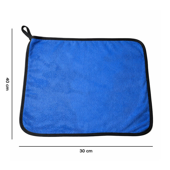  Premium Microfiber Cleaning Cloth Towel - comparison shot