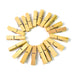 Heavy Duty Bamboo Wooden Cloth Clips / Pegs (20 Pcs Set) by Your Brand