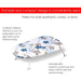 Portable Ironing Pad – For Household & Iron Shop Use, Ideal for Ironing Clothes & Fabrics by Your Brand