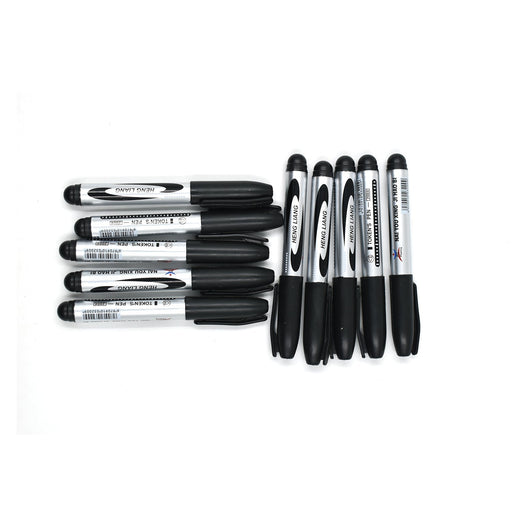 10 Pc Permanent Black Marker by Your Brand
