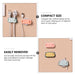 Cute Pig Shape Wire Organizer