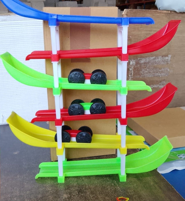 Kids Multi-Level Car Racing Track Toy Set 1 Set by Your Brand