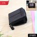 Compact Zip-Around Card Holder Wallet for Men & Women (1 Pc) by Your Brand
