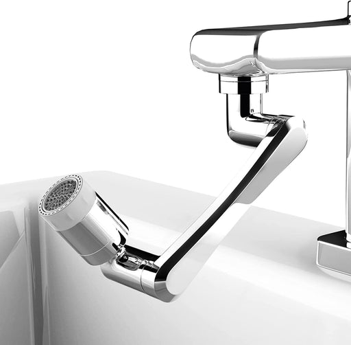 Dropdash 1080° Rotating Faucet Big Angle Swivel Splash Filter Faucet Dual Sprayer Bathroom Steel Sink - Handbags, Bags & Wallets