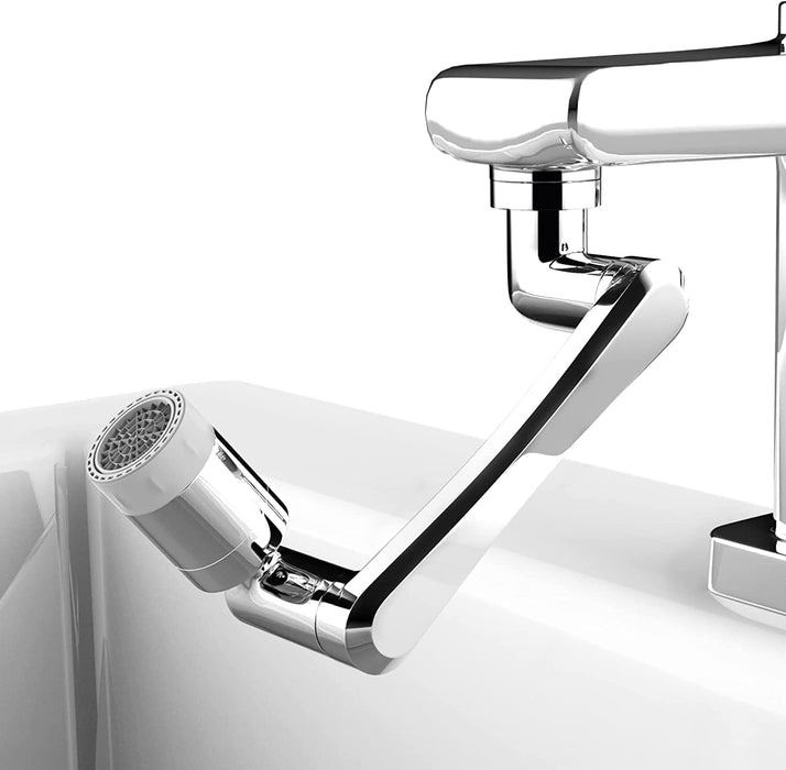 Dropdash 1080° Rotating Faucet Big Angle Swivel Splash Filter Faucet Dual Sprayer Bathroom Steel Sink - Handbags, Bags & Wallets