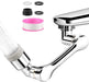 Dropdash 1080° Rotating Faucet Big Angle Swivel Splash Filter Faucet Dual Sprayer Bathroom Steel Sink - Handbags, Bags & Wallets