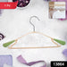PP Cloth Hanger Set of 1 with Zinc Plated Steel Hook (1 Pc) by Your Brand