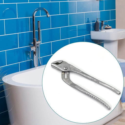 Hand Tool - Water Pump Adjustable Plier Wrench Slip Joint Type, Chrome Plated by Your Brand