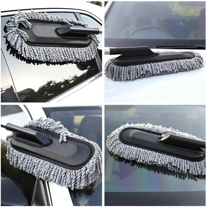 Car Duster, Long Retractable / Soft / Non-Slip / Handle by Your Brand