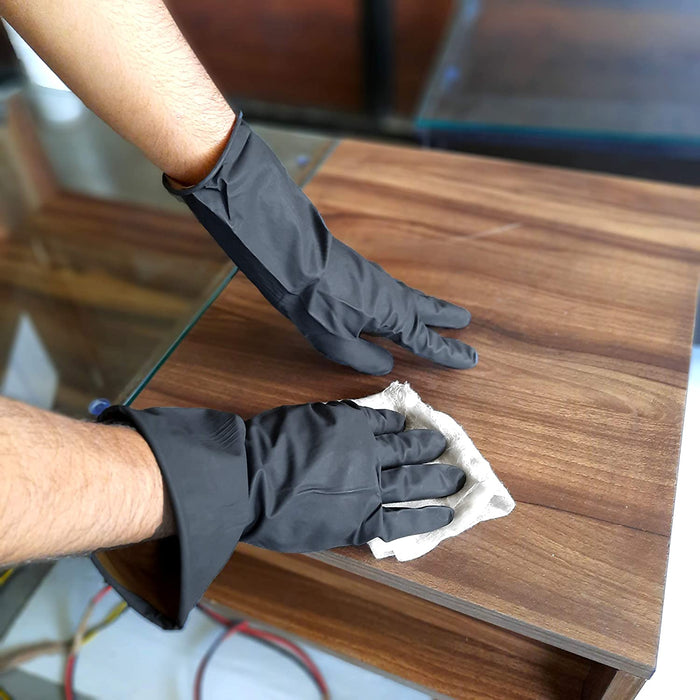 Multipurpose Natural Gum Rubber Reusable Cleaning Gloves by Your Brand