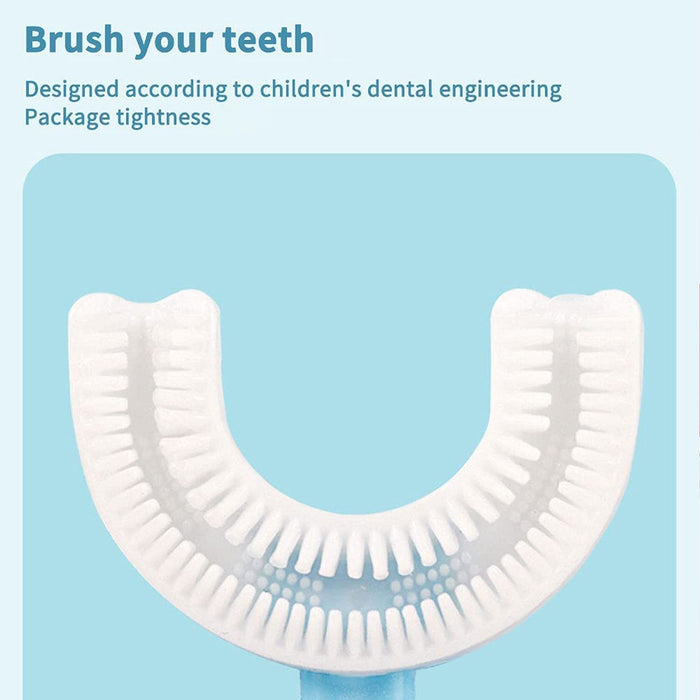 U S toothbrush for effective kids' teeth brushing