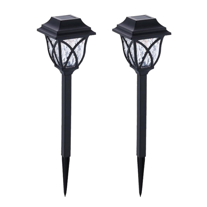 Solar Pathway Lights Outdoor Garden Lights (2 Pcs Set) by Your Brand