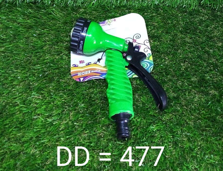 Plastic Garden Hose Nozzle Water Spray Gun Connector Tap Adapter Set by Your Brand