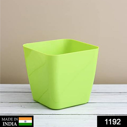 Flower Pots Square Shape For Indoor / Outdoor Gardening by Your Brand