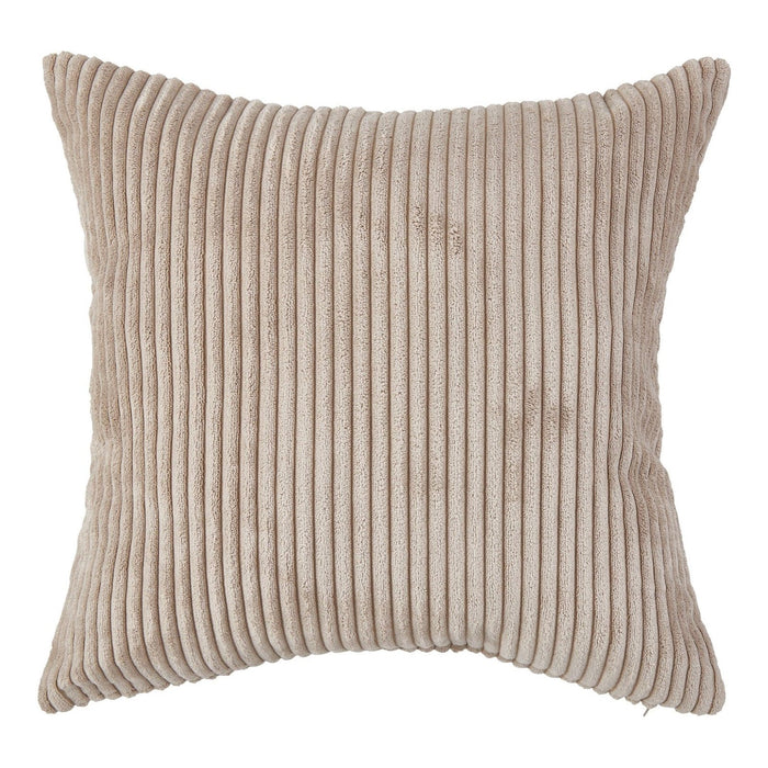 Soft Corduroy 16x16 Throw Pillow Cover Square Decorative Cushion Case (1 Pc) by Your Brand