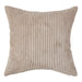 Soft Corduroy 16x16 Throw Pillow Cover Square Decorative Cushion Case (1 Pc) by Your Brand