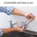 Hand Tool - Water Pump Adjustable Plier Wrench Slip Joint Type, Chrome Plated by Your Brand