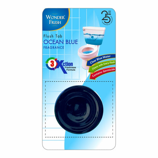 Toilet Cleaner Flush Tab (Ocean Blue) - 50 Gram by Your Brand