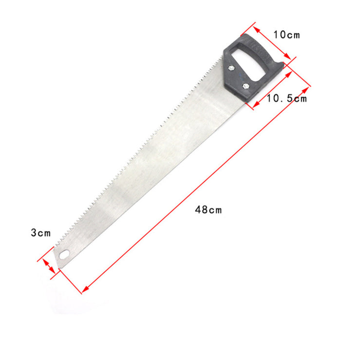 Powerful Hand Saw with Hardened Steel blades 450mm by Your Brand