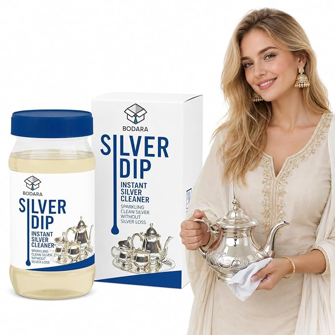 Dropdash Silver Dip – Fast-Acting Silver Cleaner - Car & Bike Accessories