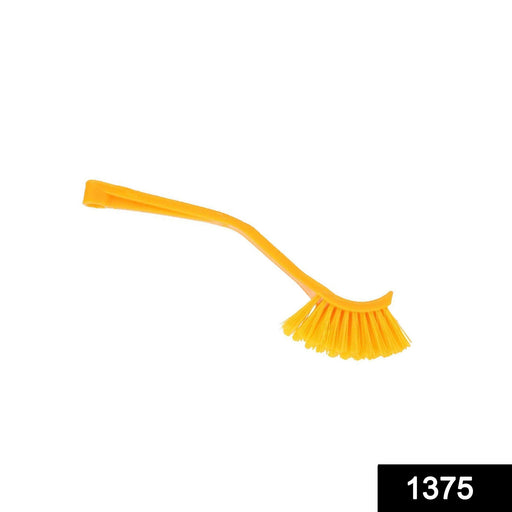 Plastic Wash Basin / Toilet Seat Cleaning Brush (Multicolour) by Your Brand