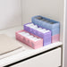 Multicolour organizer tray clear plastic several compartments bead storage India
