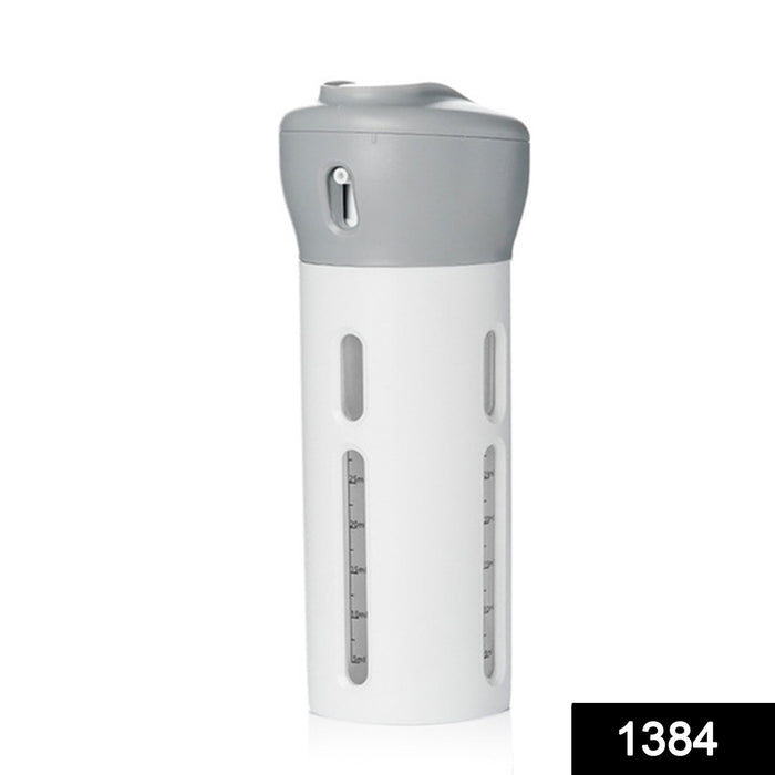 4 in 1 Travel Dispenser Bottle Set Travel Refillable Cosmetic Containers Set by Your Brand