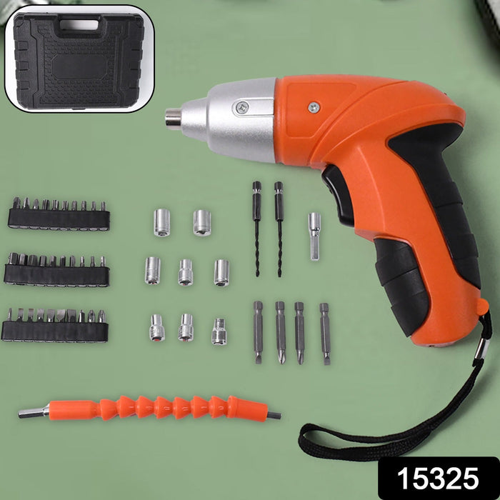 Portable Electric Screwdriver Set with 45 Bits (1 Set) by Your Brand