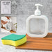 Snap sink Dispenser Plastic Clear Empty Pump Lotion Bottles (1 Set) by Your Brand