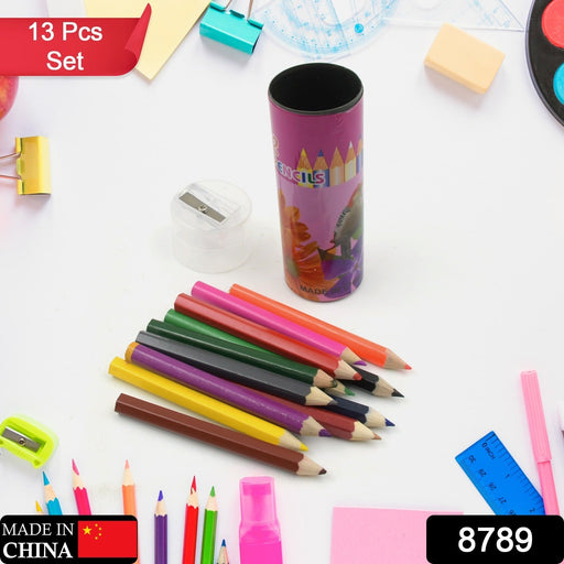 12pcs Colored Pencils With Sharpner Artist Pencils Colored (13 Pcs Set) by Your Brand